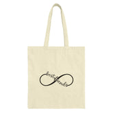 Best Friends Infinity Tote Bag, Friendship Gift, Soul Sister, Cute Bestie Gift, Birthday Present, Forever Friends Shopping Bag - Tawshia